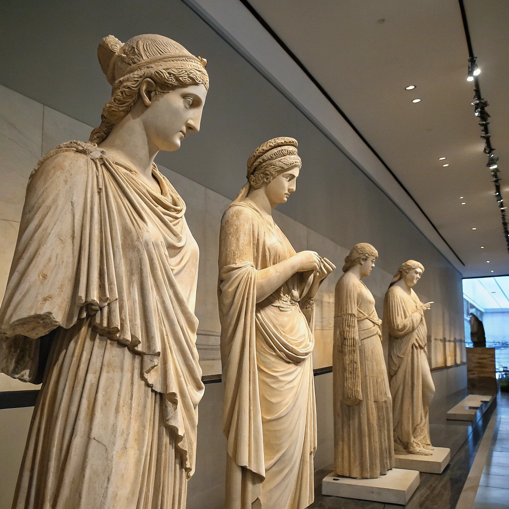 AI generated image by Red Panda AI: MOIRAS DE LA MITOLOGIA