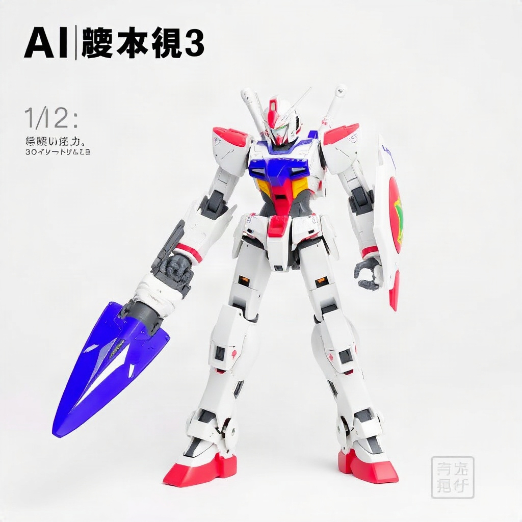 AI generated image by FLUX.1-schnell: AIポポ
• 可愛い女の子ロボット
• のりちゃんの約1/3の大きさ
• 頭にアンテナ
• 胸に大文字の「P」