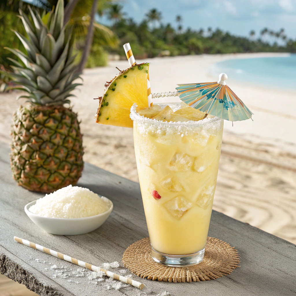 AI generated image by Red Panda AI: piña colada