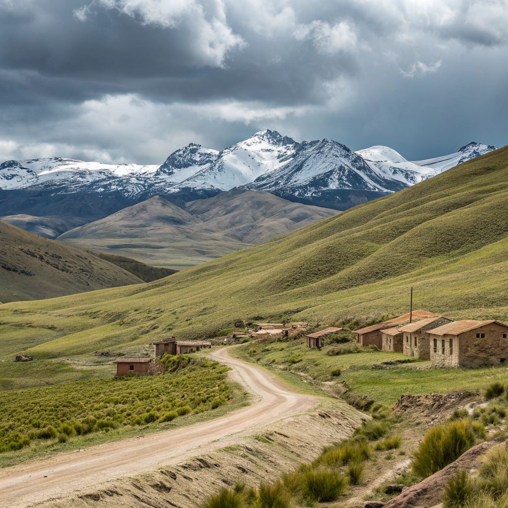 AI generated image by Red Panda AI: paisaje andino de bolivia