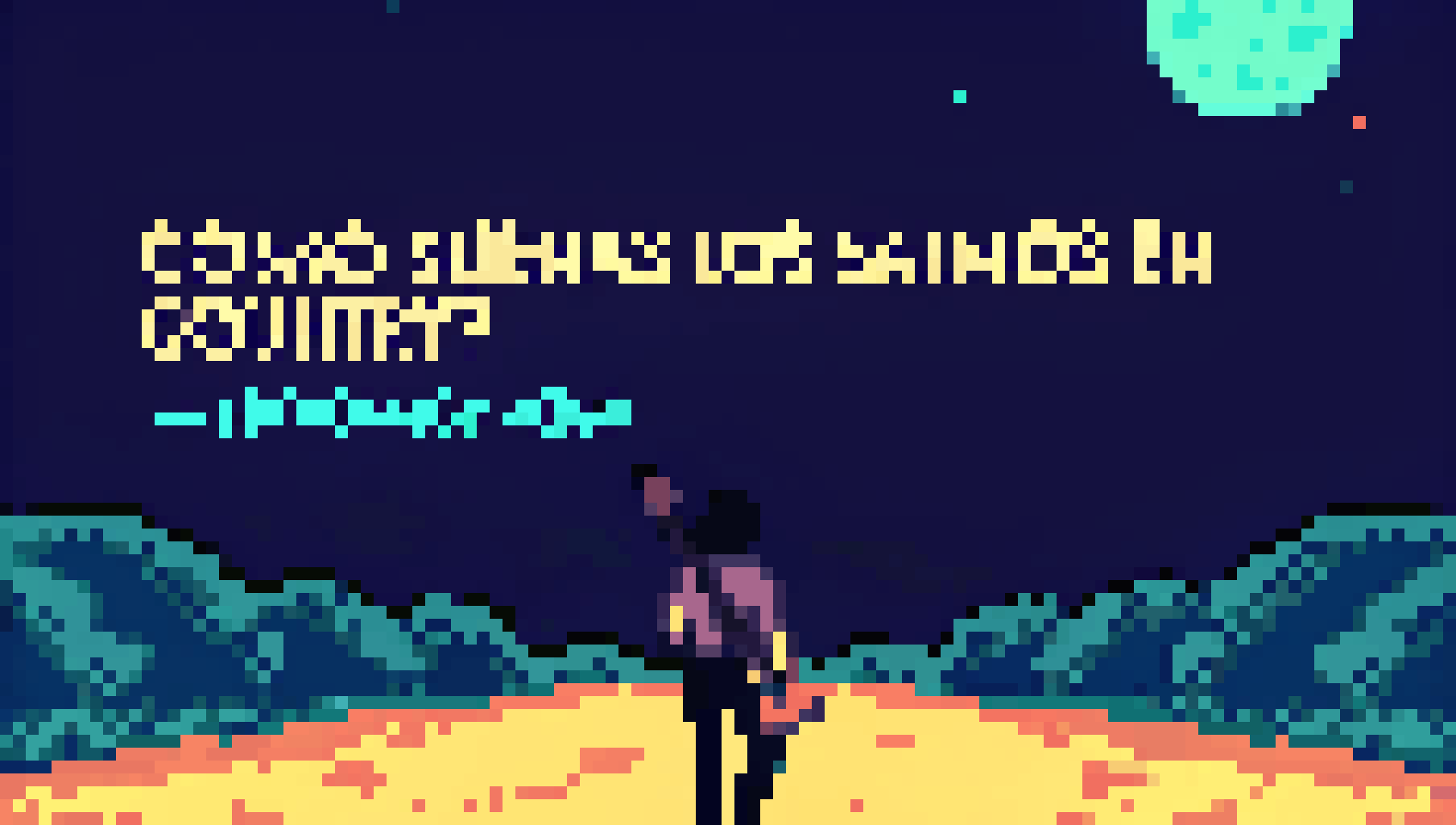 AI generated image by Red Panda AI: ✅ Imagen: Silueta de una persona mirando de frente hacia el cielo o con una guitarra en la espalda caminando por un camino de tierra .
✅ Texto: "¿Cómo suenas los Salmos en Country? 🎶 ¡Escúchalos aquí!"
✅ Extras: Un filtro