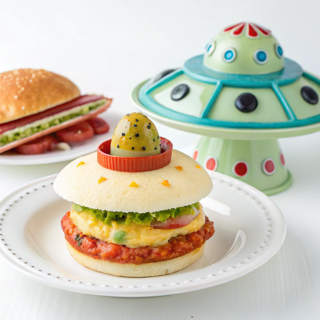 AI generated image by Red Panda AI: ovni food