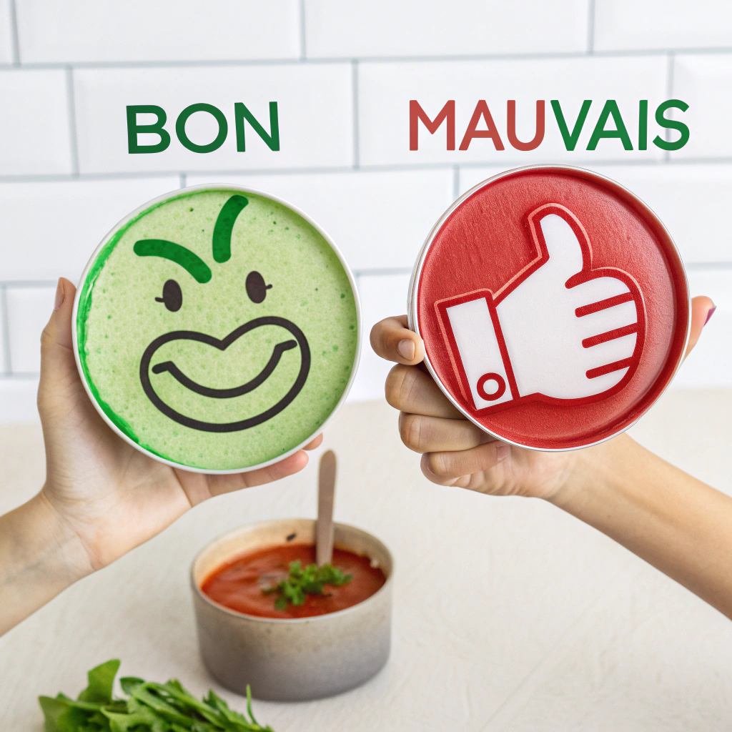 AI generated image by Red Panda AI: bon et mauvais