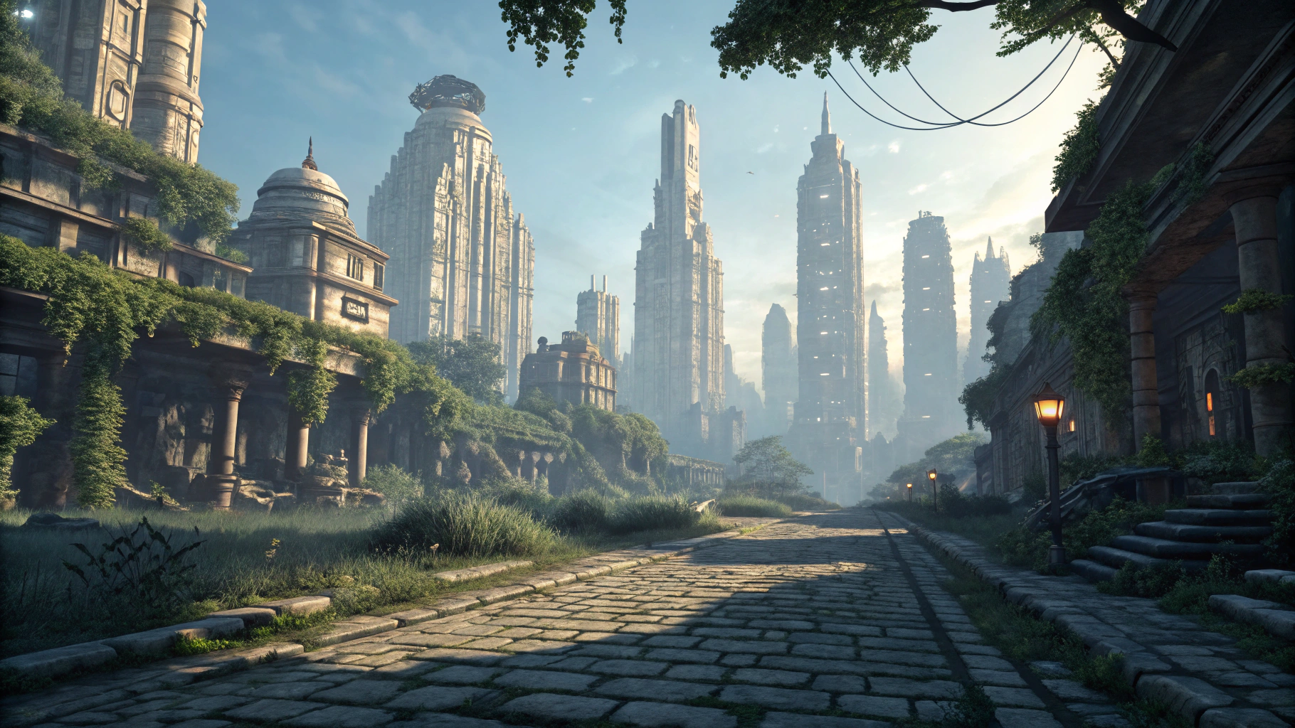 AI generated image by Red Panda AI: amazing, ancient, alien city