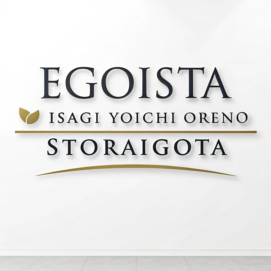 AI generated image by Red Panda AI: Egoista isagi yoichi oreno storaigota