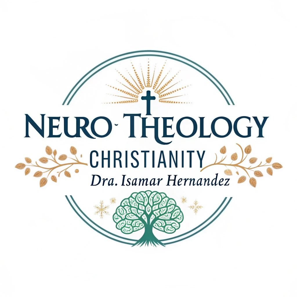 AI generated image by Red Panda AI: Has un logo inspirado en Neuro Teología Cristiana
Debe decir “Dra. Isamar Hernández”