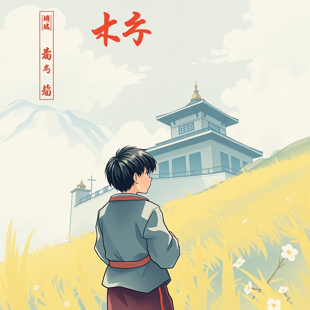 AI generated image by FLUX.1-schnell: 黑白卡通圖案。一個四十歲男人、一個四十歲女人、一個15歲男孩、一個8歲女孩,四個人坐在車上。男人在高速公路上開車。