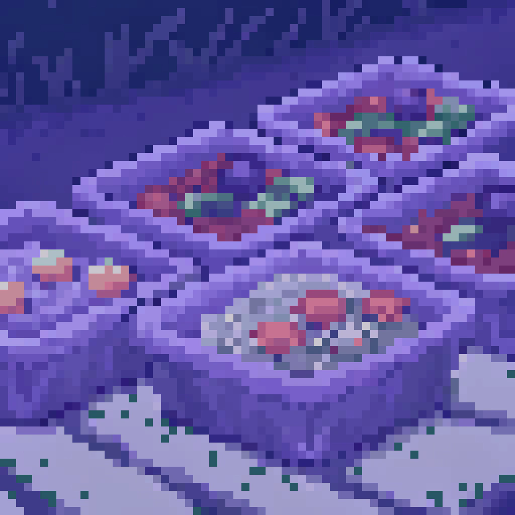 AI generated image by Red Panda AI: In the vivid world of Minecraft, a visually stunning pixelated feast unfolds before the viewer's eyes. Each block of food bursts with vibrant colors and intricate details, showcasing a mouth-watering spread of pixelated delicacies. This digital image is a highly-detailed digital painting that captures the essence of deliciousness in a pixelated form. Rich textures and realistic shadows make the food appear almost tangible, as if one could reach out and take a bite. The overall quality of the image is nothing short of breathtaking, immersing viewers in a virtual culinary experience like never before.