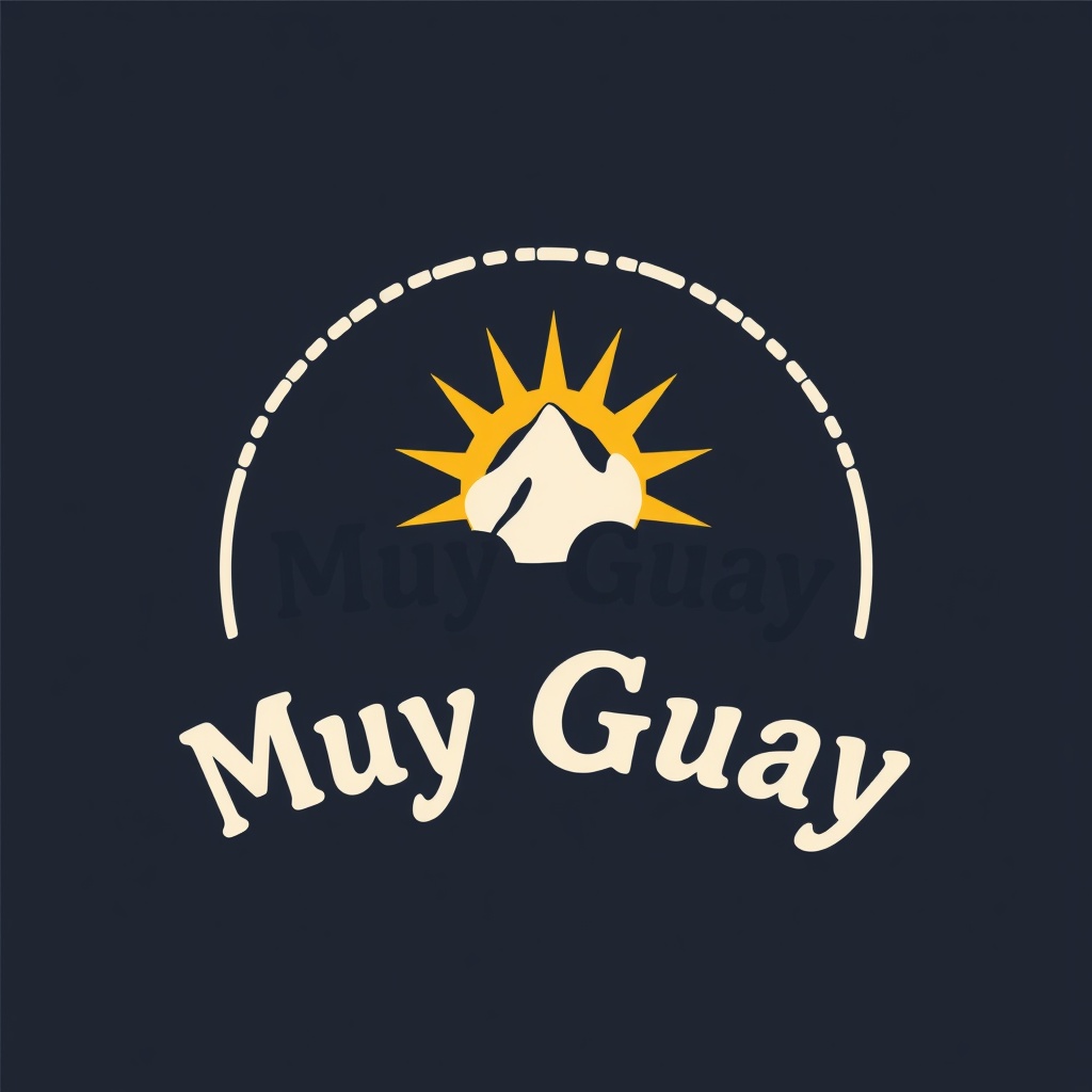 AI generated image by FLUX.1-schnell: Necesito un logo minimalista con toques rústicos y relajado para mi marca de productos uruguayos 'Muy Guay'. El logo debe reflejar los valores de calidad, tradición, optimismo, comodidad y practicidad. Debe ser atractivo para un público joven y activo que disfruta de actividades al aire libre y busca productos duraderos y funcionales. Me gustaría que el logo utilizara los colores de la bandera de Uruguay (azul, blanco y amarillo), así como el negro y el gris. Estoy abierto a sugerencias sobre cómo combinar estos colores y qué elementos visuales utilizar".
"Busco un logo minimalista y relajado para mi marca de productos uruguayos 'Muy Guay'. El logo debe transmitir los valores de calidad, comodidad y practicidad. Debe ser adecuado para un público que valora la comodidad y la practicidad en su día a día, y que busca productos confortables y fáciles de usar. Me gustaría que el logo utilizara una tipografía moderna y una paleta de colores neutros y tranquilos, con toques de los colores de la bandera de Uruguay. Utiliza una combinación de tipografías entre alguna San Serif y alguna Script