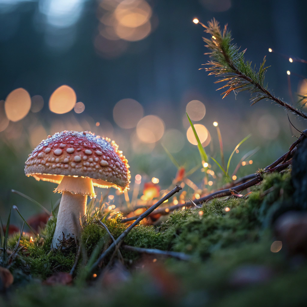 AI generated image by Red Panda AI: A highly detailed, creative close-up shot with a shallow depth of field, featuring a luminescent, vibrant, and intricate subject that appears to pop out of a dreamy, blurred background, evoking a sense of three-dimensionality and visual interest, with delicate, refined textures and patterns that invite the viewer to explore every nook and cranny, all rendered in a rich, saturated color palette with subtle gradients and highlights that accentuate the subject's cute and endearing qualities, with a sense of atmosphere and mood that is both enchanting and captivating, drawing the viewer in and refusing to let go.