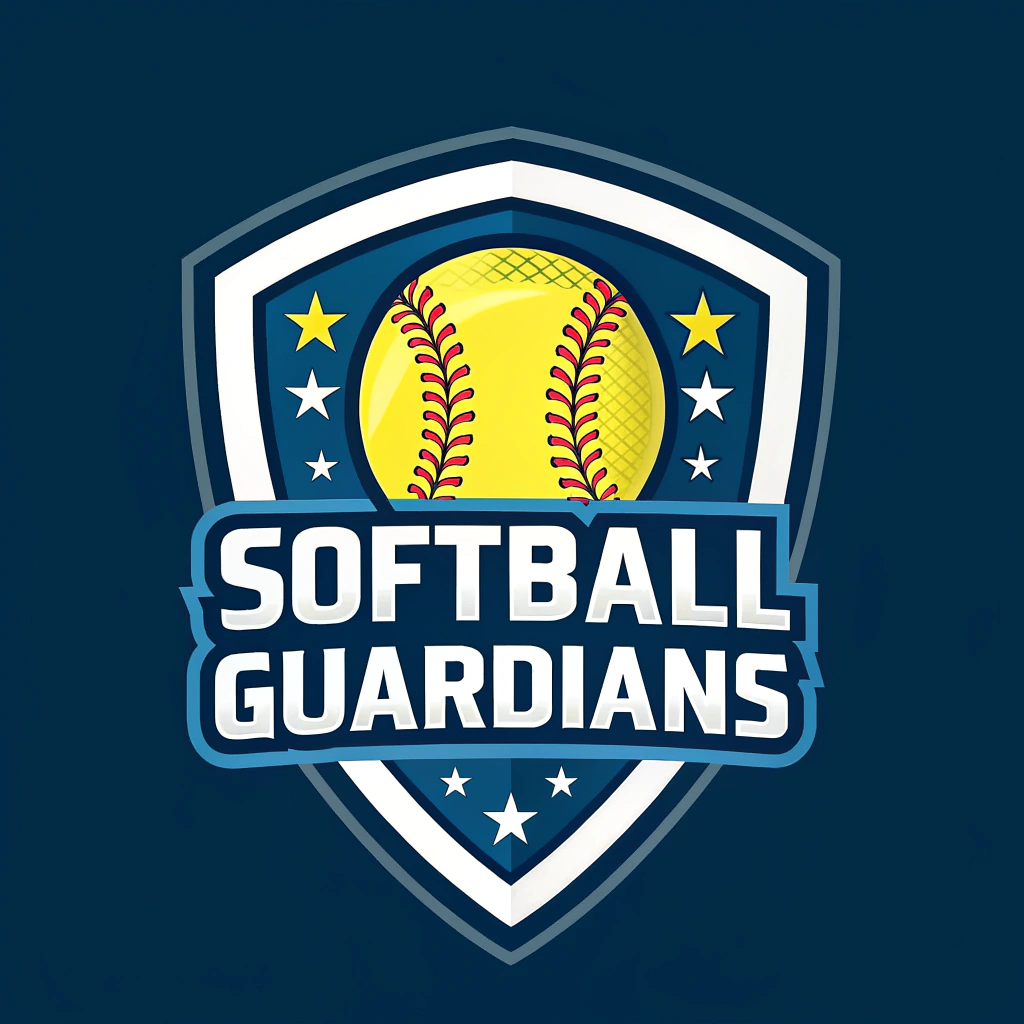 AI generated image by Red Panda AI: Softball guardian team logo