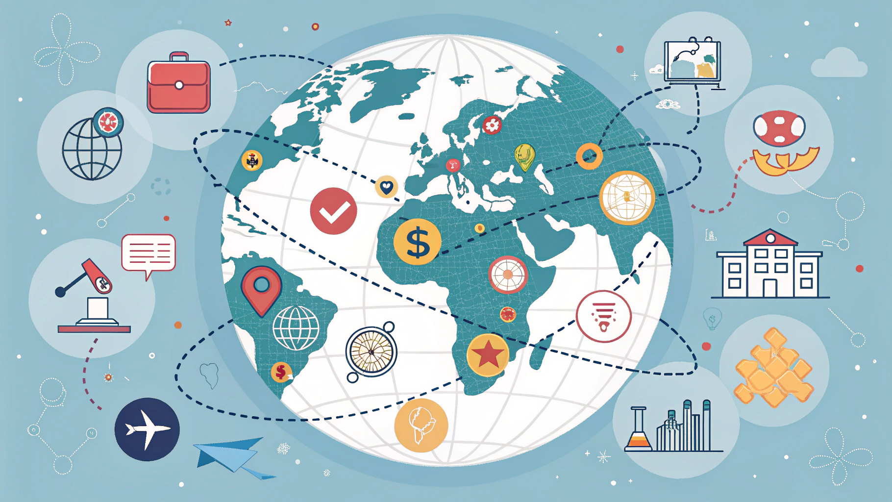 AI generated image by Red Panda AI: globo terráqueo digital formado por pequeños Ãconos de educación y salud (tipo ilustración o arte digital).
Puede estar combinado con gráficos o datos flotando alrededor del globo.