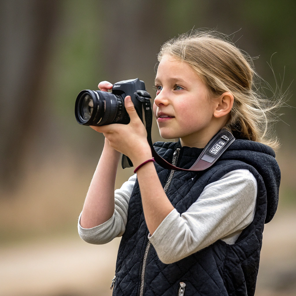 AI generated image by Red Panda AI: Half body photo of a girl, DSLR high-definition photography, life photography,