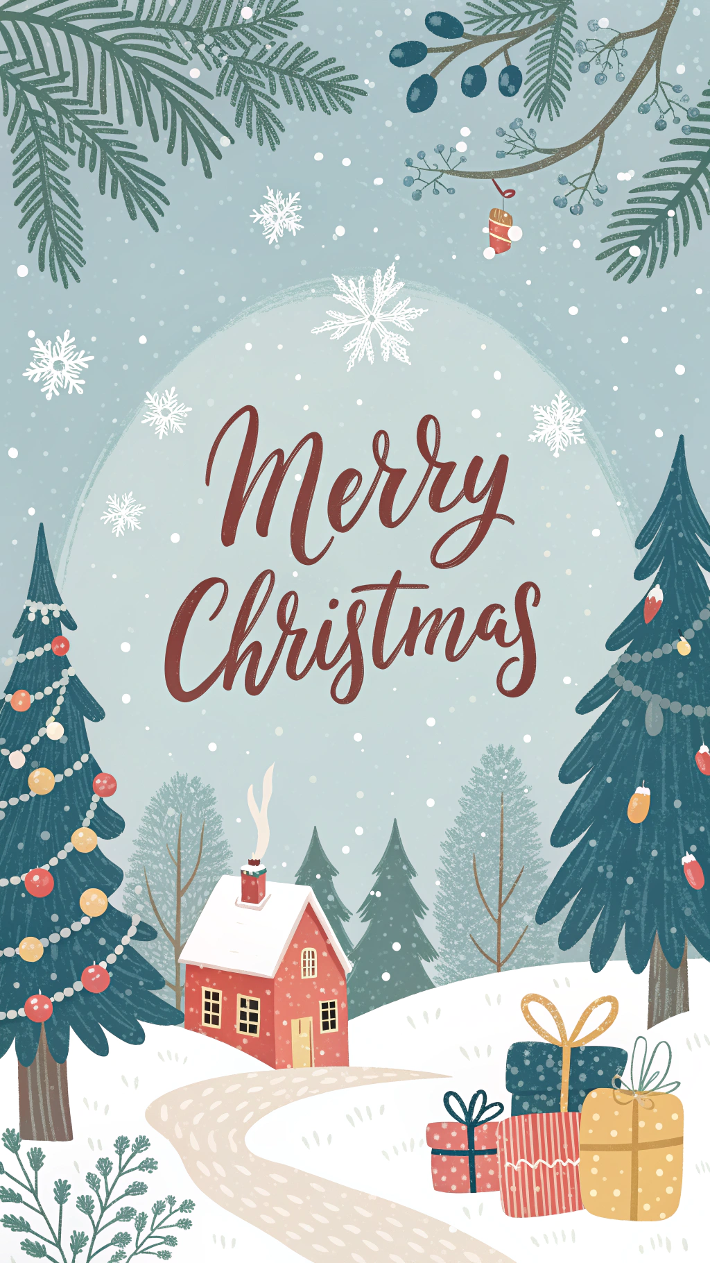 AI generated image by Red Panda AI: Merry Christmas