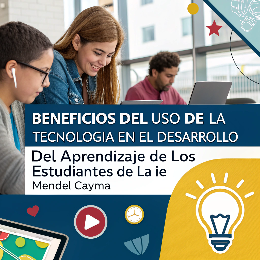 AI generated image by Red Panda AI: BENEFICIOS DEL USO DE LA TECNOLOGIA EN EL DESARROLLO DEL APRENDIZAJE DE LOS ESTUDIANTES DE LA IE MENDEL CAYMA